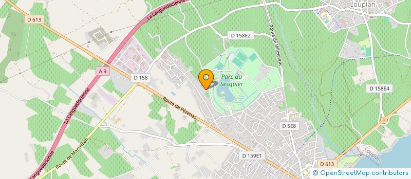 localisation de l'entreprise MONSIEUR YOUSSEF AIDAOUI  PAULHAN