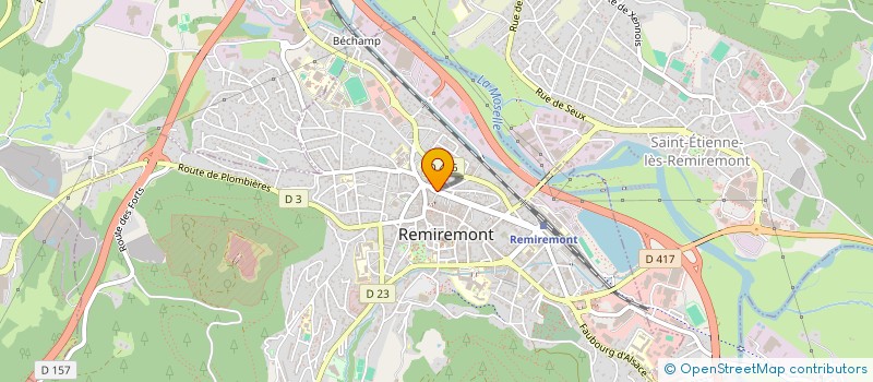 localisation de l'entreprise MONSIEUR YOUSSEF AIT ALA à REMIREMONT