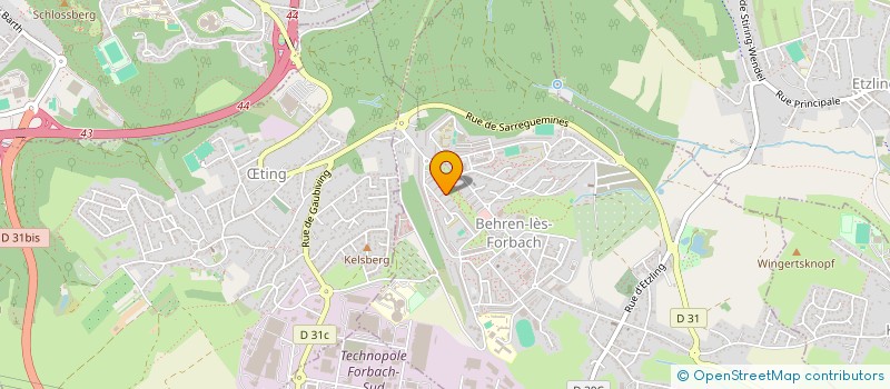 localisation de l'entreprise MONSIEUR YOUSSEF AIT BELLA  BEHREN-LES-FORBACH