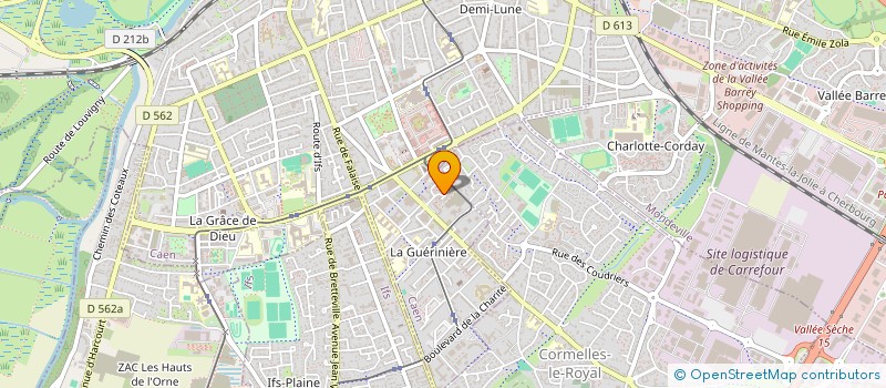 localisation de l'entreprise MONSIEUR YOUSSEF ALAMI DRISSI à CAEN