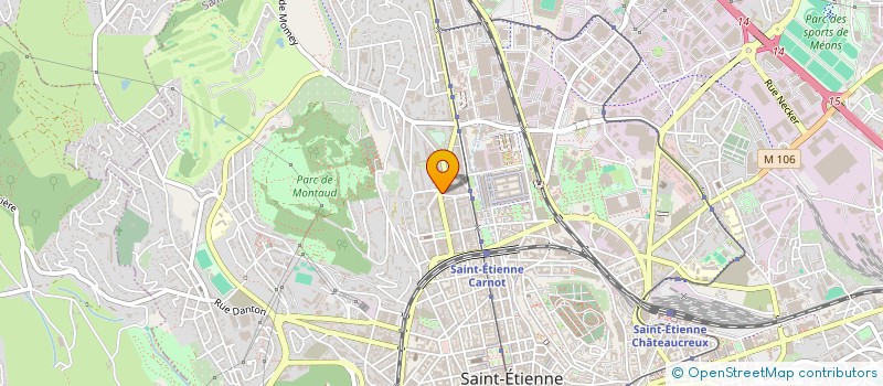 localisation de l'entreprise MONSIEUR YOUSSEF ALHENDAWI  SAINT-ETIENNE