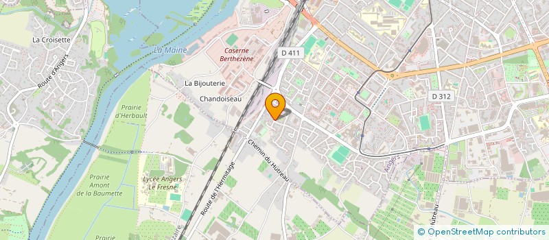 localisation de l'entreprise MONSIEUR YOUSSEF ALLIOUI à ANGERS