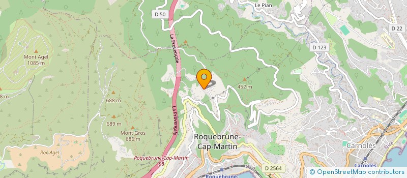 localisation de l'entreprise MONSIEUR YOUSSEF AMAYYAH à ROQUEBRUNE-CAP-MARTIN