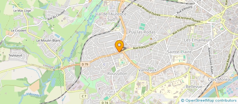 localisation de l'entreprise MONSIEUR YOUSSEF AMDAA à LIMOGES