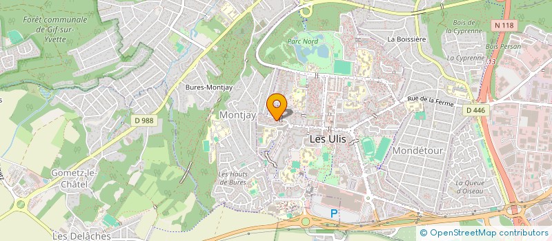 localisation de l'entreprise MONSIEUR YOUSSEF AMIN  LES ULIS