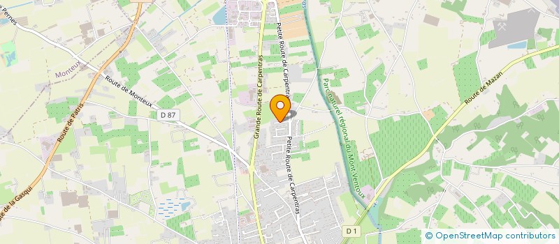 localisation de l'entreprise MONSIEUR YOUSSEF AMOKRAN à PERNES-LES-FONTAINES