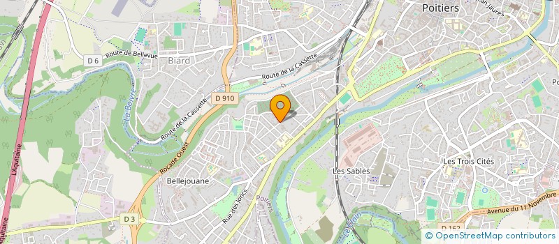 localisation de l'entreprise MONSIEUR YOUSSEF AMOURI à POITIERS