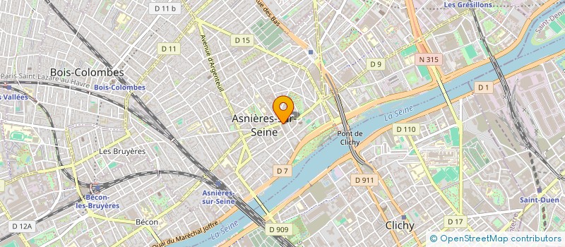 localisation de l'entreprise MONSIEUR YOUSSEF ANEJAR à ASNIERES-SUR-SEINE