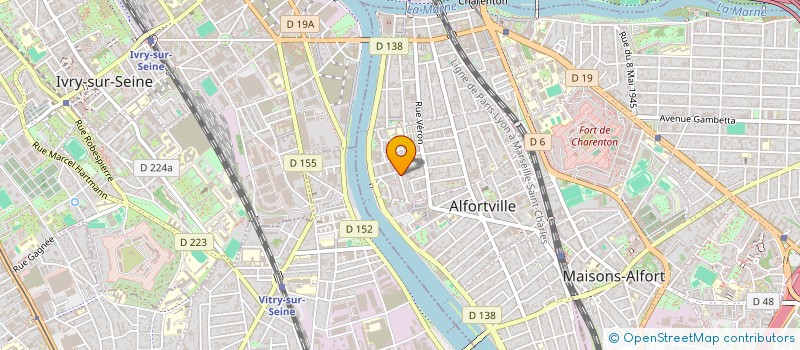 localisation de l'entreprise MONSIEUR YOUSSEF ARIFI  ALFORTVILLE