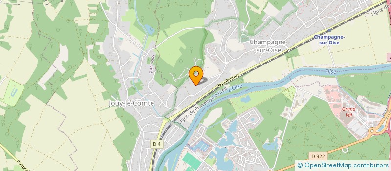 localisation de l'entreprise MONSIEUR YOUSSEF ASSARINI  CHAMPAGNE-SUR-OISE