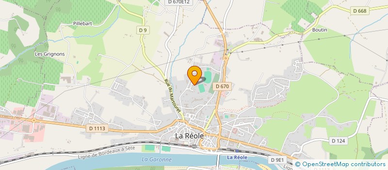 localisation de l'entreprise MONSIEUR YOUSSEF ASSERMOUH à LA REOLE