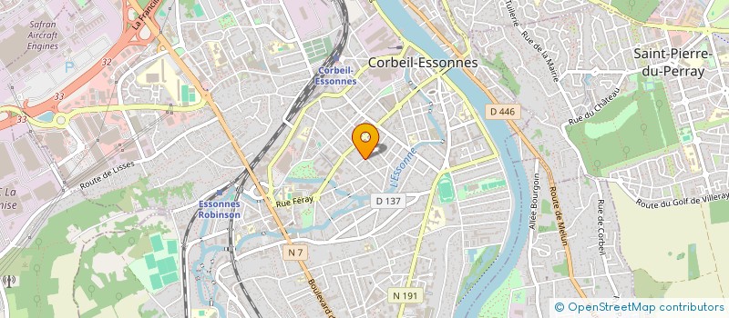 localisation de l'entreprise MONSIEUR YOUSSEF ATTOUI à CORBEIL-ESSONNES