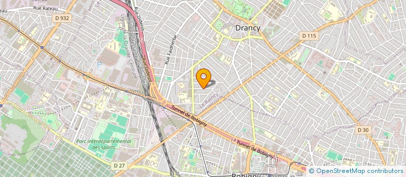 localisation de l'entreprise MONSIEUR YOUSSEF BAHROUN à DRANCY