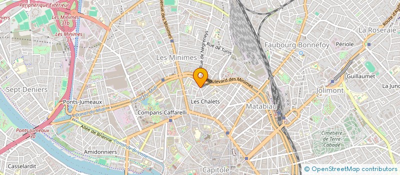 localisation de l'entreprise MONSIEUR YOUSSEF BARGACH à TOULOUSE