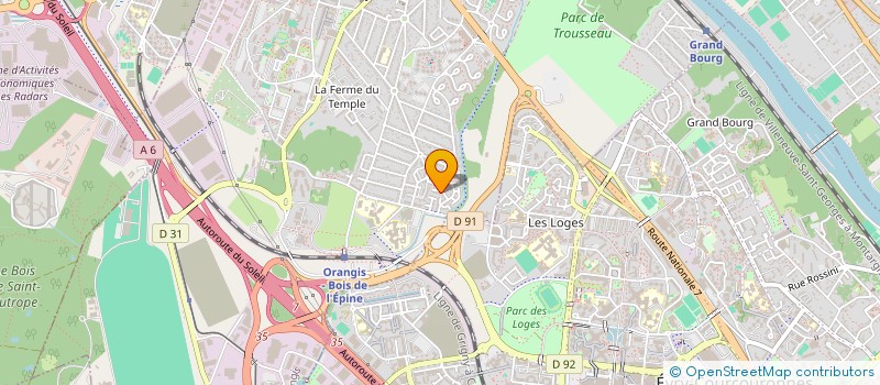 localisation de l'entreprise MONSIEUR YOUSSEF BELHOUCHAT à RIS-ORANGIS