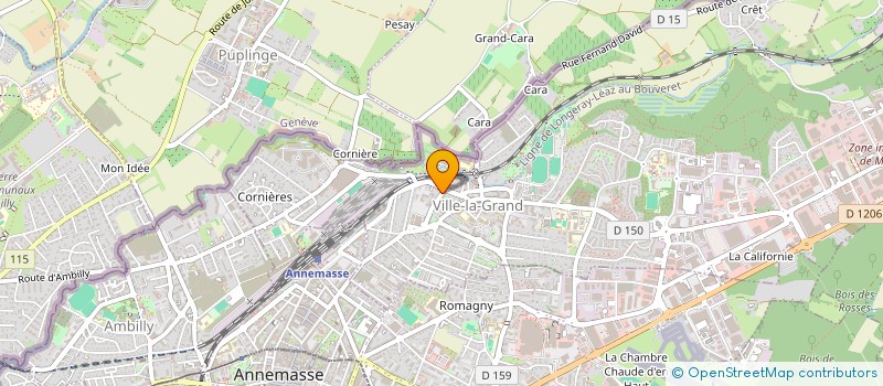 localisation de l'entreprise MONSIEUR YOUSSEF BELKHADDAR  VILLE-LA-GRAND