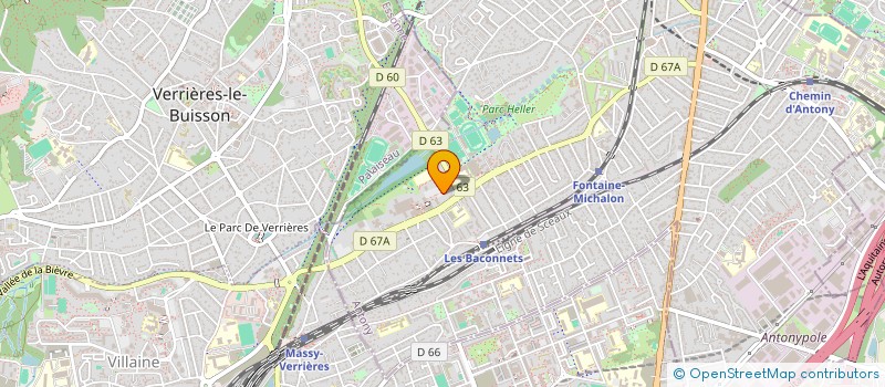 localisation de l'entreprise MONSIEUR YOUSSEF BEN AHMED à ANTONY