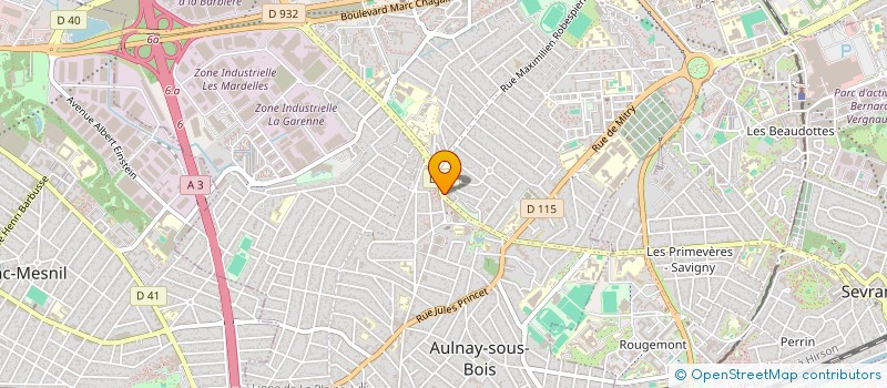 localisation de l'entreprise MONSIEUR YOUSSEF BEN BELGACEM à AULNAY-SOUS-BOIS
