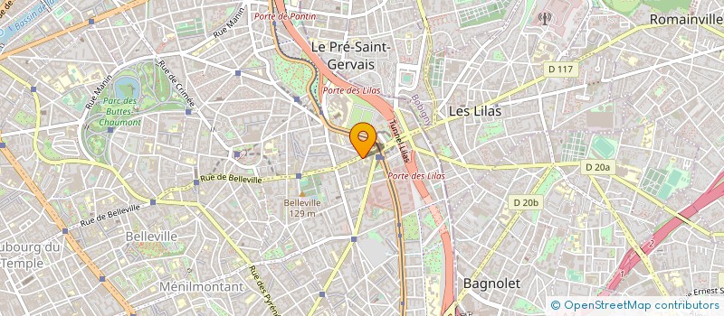 localisation de l'entreprise MONSIEUR YOUSSEF BEN  HELAL  PARIS