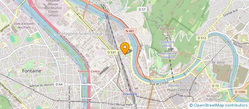 localisation de l'entreprise MONSIEUR YOUSSEF BEN KHALIFA à GRENOBLE