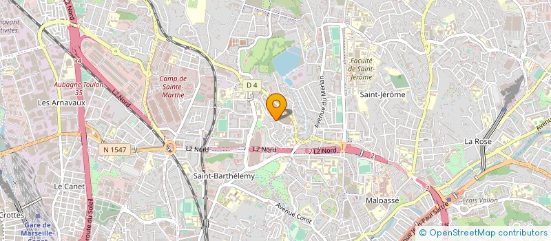 localisation de l'entreprise MONSIEUR YOUSSEF BEN SAADA à MARSEILLE