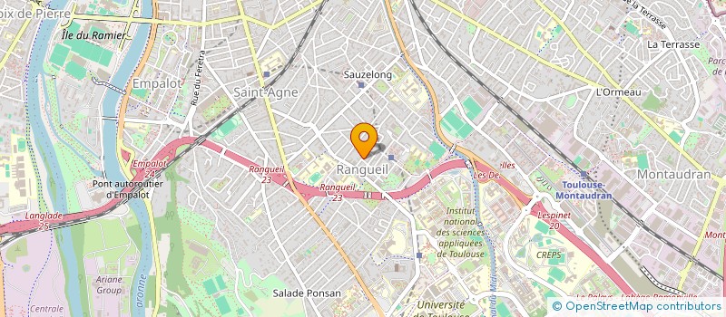 localisation de l'entreprise MONSIEUR YOUSSEF BEN YAMINA  TOULOUSE