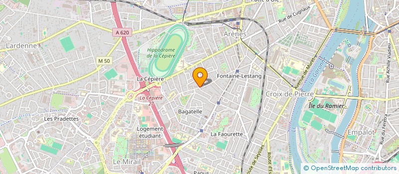 localisation de l'entreprise MONSIEUR YOUSSEF BEN YAMINA  TOULOUSE