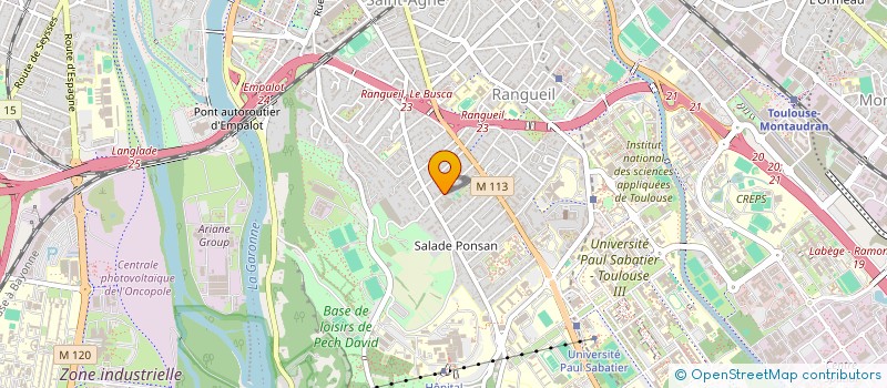 localisation de l'entreprise MONSIEUR YOUSSEF BENABDALLAH à TOULOUSE