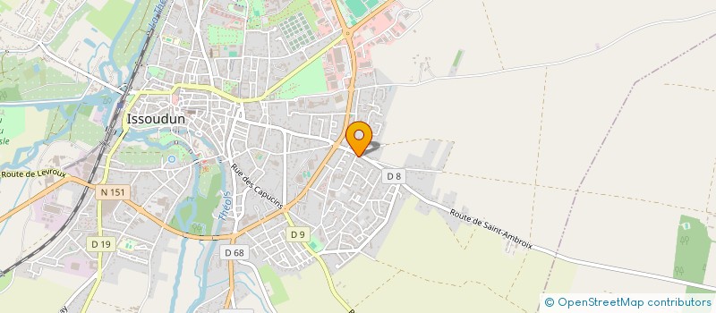 localisation de l'entreprise MONSIEUR YOUSSEF BENCHAA à ISSOUDUN