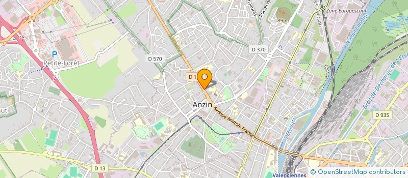 localisation de l'entreprise MONSIEUR YOUSSEF BENHADIA à ANZIN