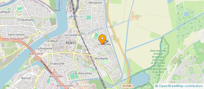 localisation de l'entreprise MONSIEUR YOUSSEF BENKAZOU  ARLES