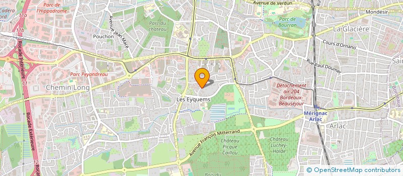 localisation de l'entreprise MONSIEUR YOUSSEF BENKRAMA  MERIGNAC