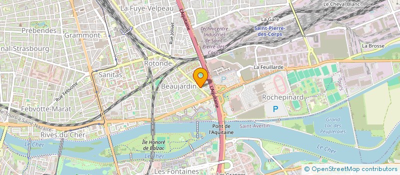 localisation de l'entreprise MONSIEUR YOUSSEF BENSAID  TOURS