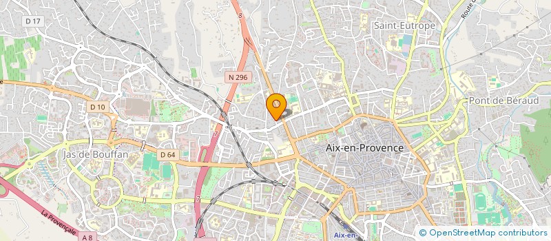 localisation de l'entreprise MONSIEUR YOUSSEF BENSEGHIR  AIX-EN-PROVENCE