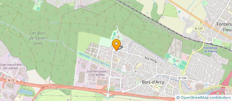 localisation de l'entreprise MONSIEUR YOUSSEF BERRADA  BOIS-D'ARCY