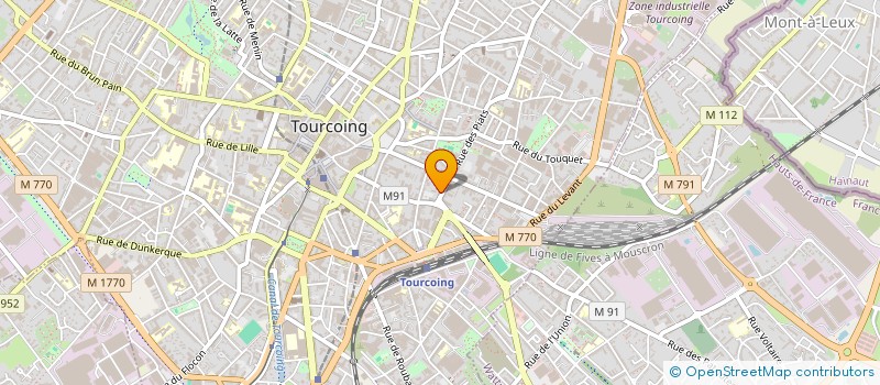 localisation de l'entreprise MONSIEUR YOUSSEF BESSER  TOURCOING