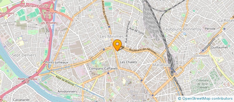 localisation de l'entreprise MONSIEUR YOUSSEF BETTAHI à TOULOUSE