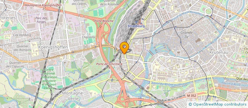 localisation de l'entreprise MONSIEUR YOUSSEF BETTOUY  STRASBOURG