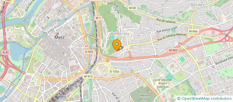 localisation de l'entreprise MONSIEUR YOUSSEF BITTAR  METZ