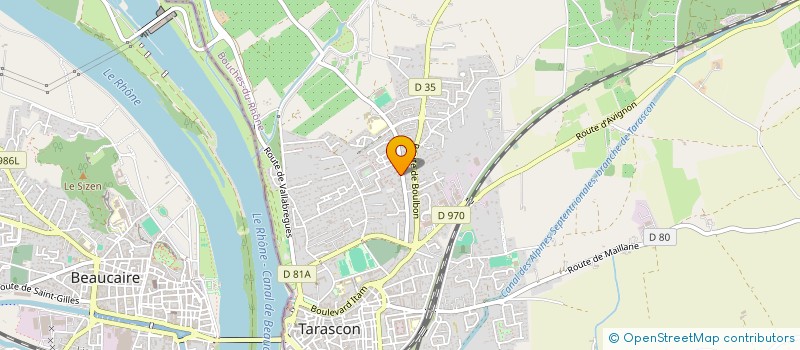 localisation de l'entreprise MONSIEUR YOUSSEF BOUAMMARA à TARASCON