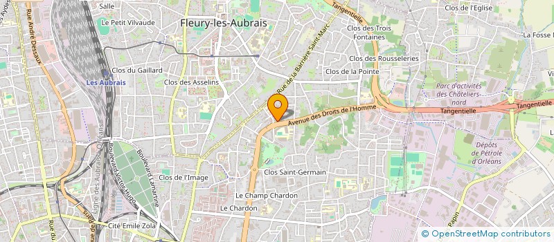 localisation de l'entreprise MONSIEUR YOUSSEF BOUAYACH à ORLEANS