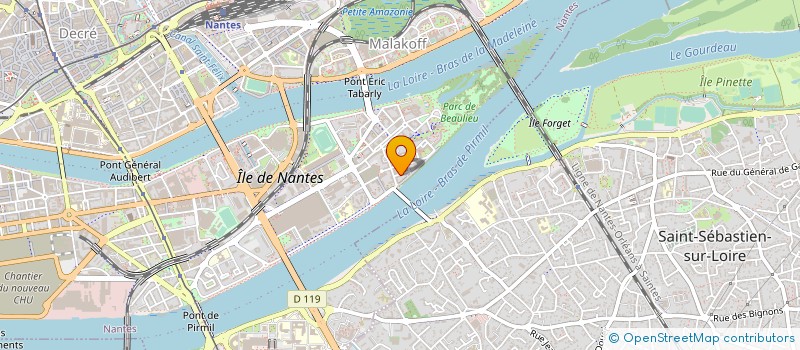 localisation de l'entreprise MONSIEUR YOUSSEF BOUCHAAB à NANTES