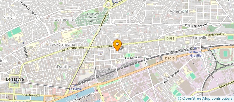 localisation de l'entreprise MONSIEUR YOUSSEF BOUDAGAI  LE HAVRE