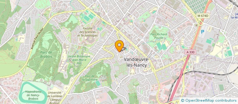 localisation de l'entreprise MONSIEUR YOUSSEF BOUGHEMZA  VANDUVRE-LES-NANCY