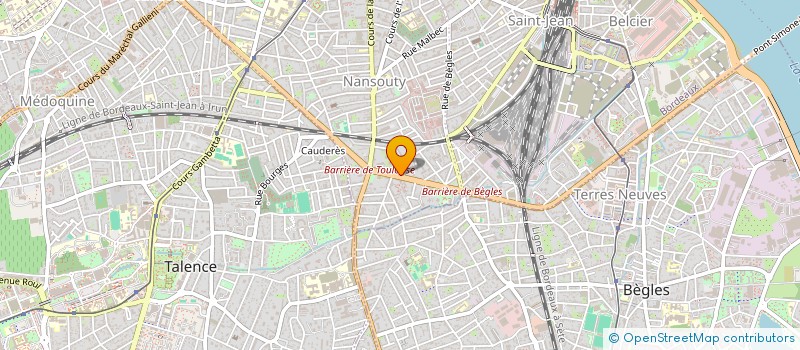 localisation de l'entreprise MONSIEUR YOUSSEF BOUILLICH  BORDEAUX