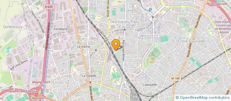 localisation de l'entreprise MONSIEUR YOUSSEF BOUNOUARA à TOULOUSE