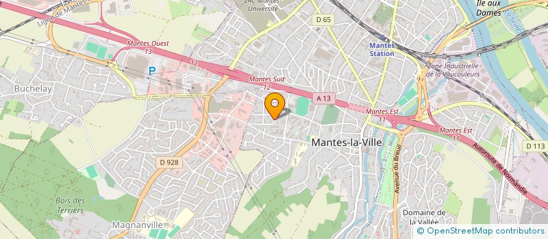 localisation de l'entreprise MONSIEUR YOUSSEF BOUQMEJJA à MANTES-LA-VILLE