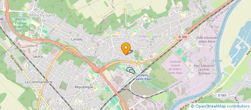 localisation de l'entreprise MONSIEUR YOUSSEF BOURZIGUI  VILLERS-SAINT-PAUL