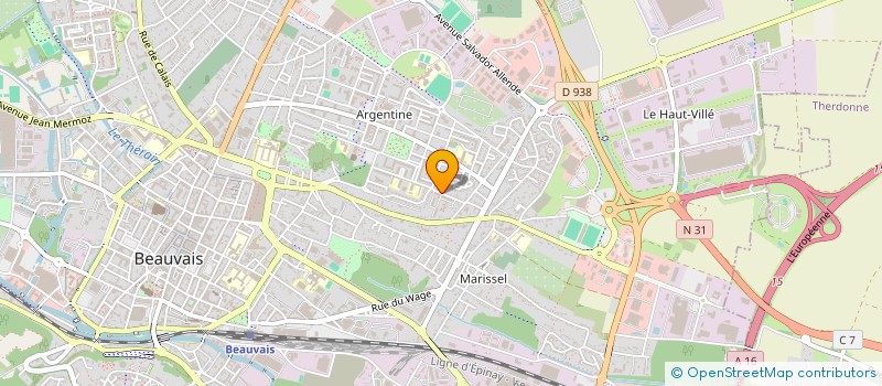 localisation de l'entreprise MONSIEUR YOUSSEF BOUTALHA à BEAUVAIS