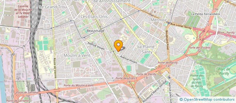 localisation de l'entreprise MONSIEUR YOUSSEF BOUTHOUR  LYON